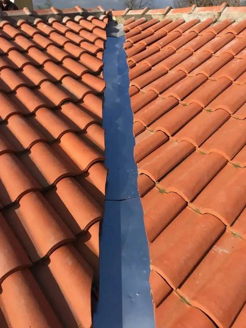 Nouvelle zinguerie réalisée à vertou 44