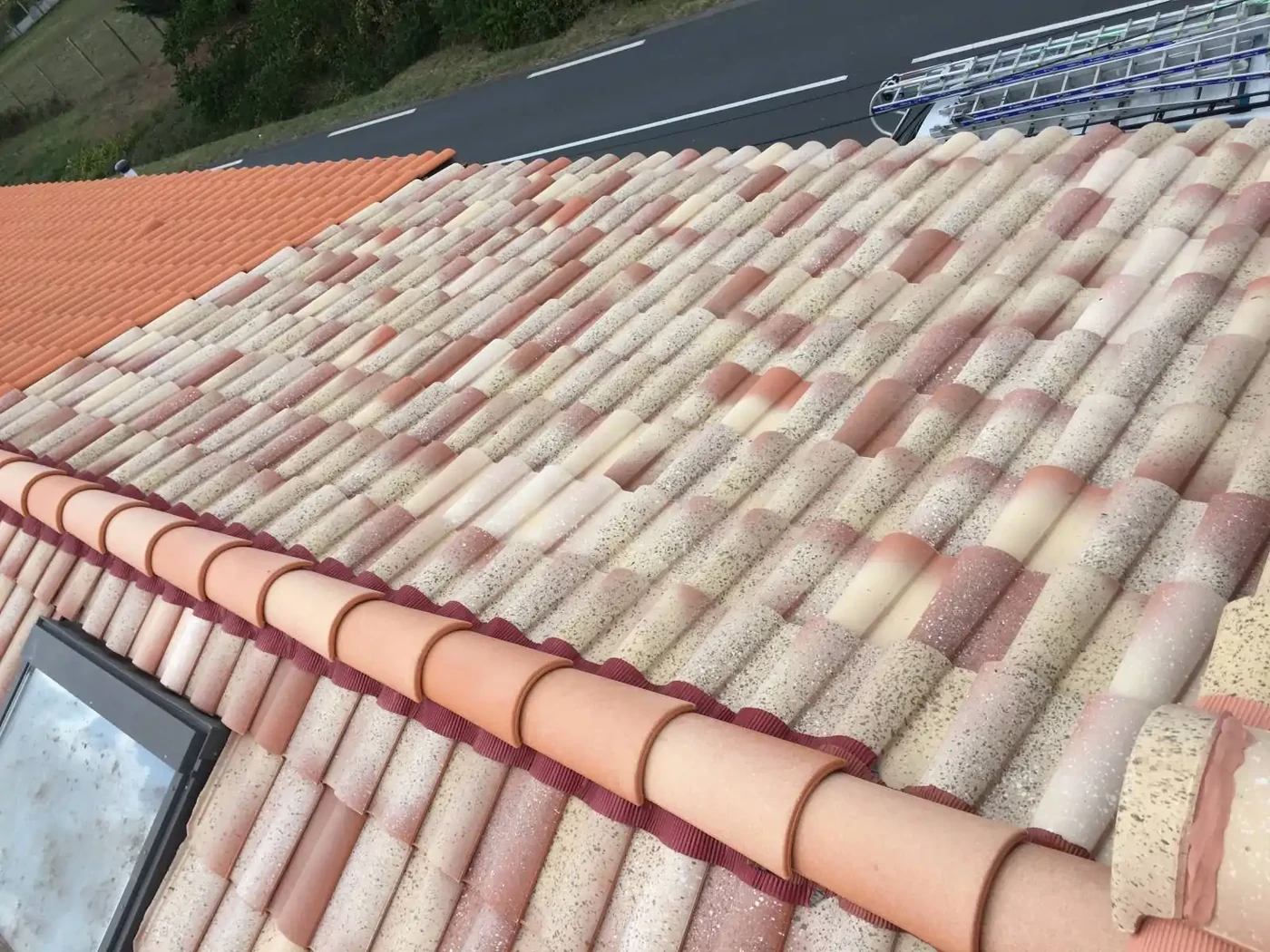 Couverture réalisée à st Étienne du bois 85