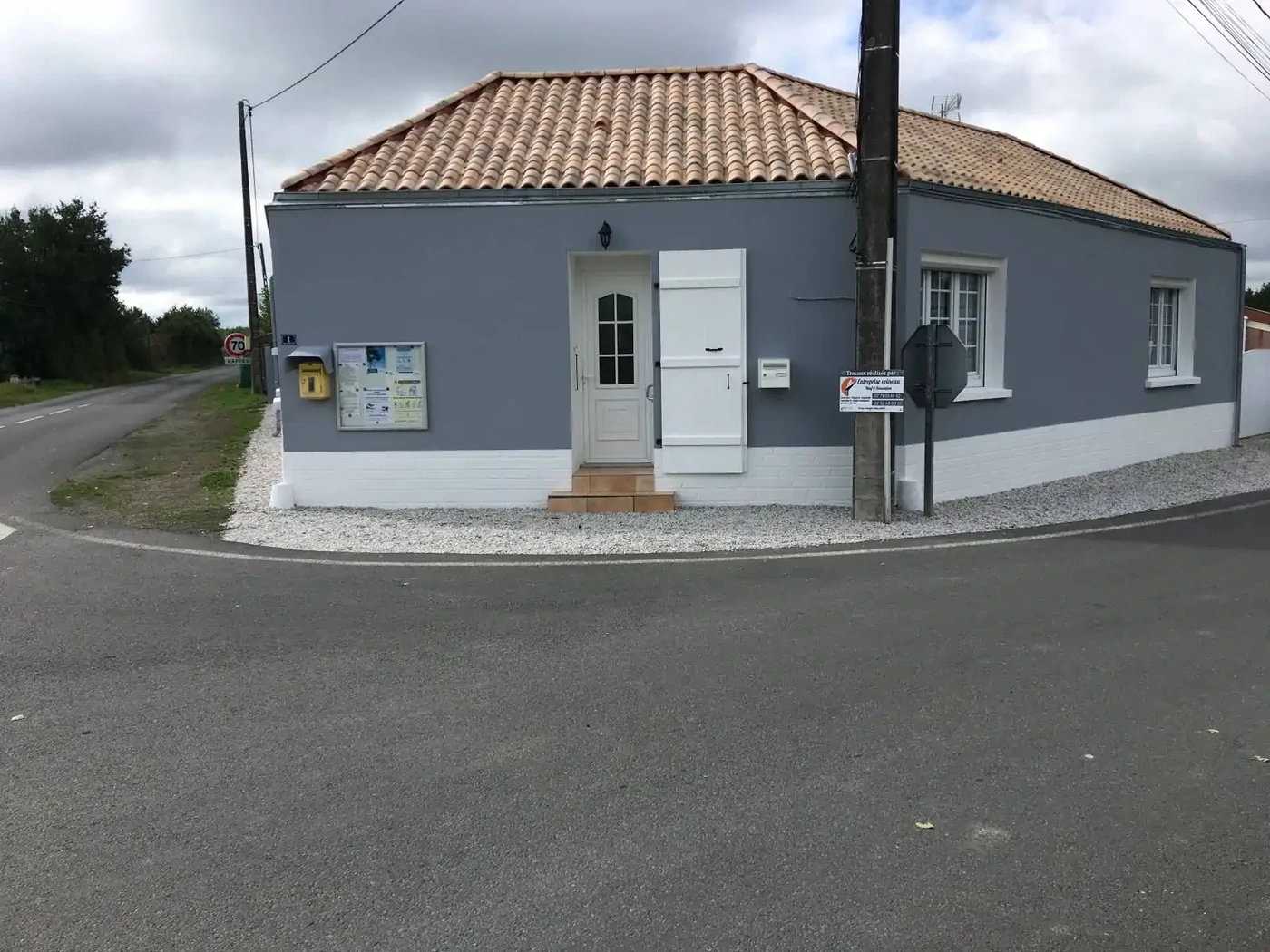 Après Ravalement réalisé Apremont 85